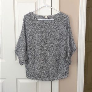 H&M Grey Wool Sweater Crew Neck